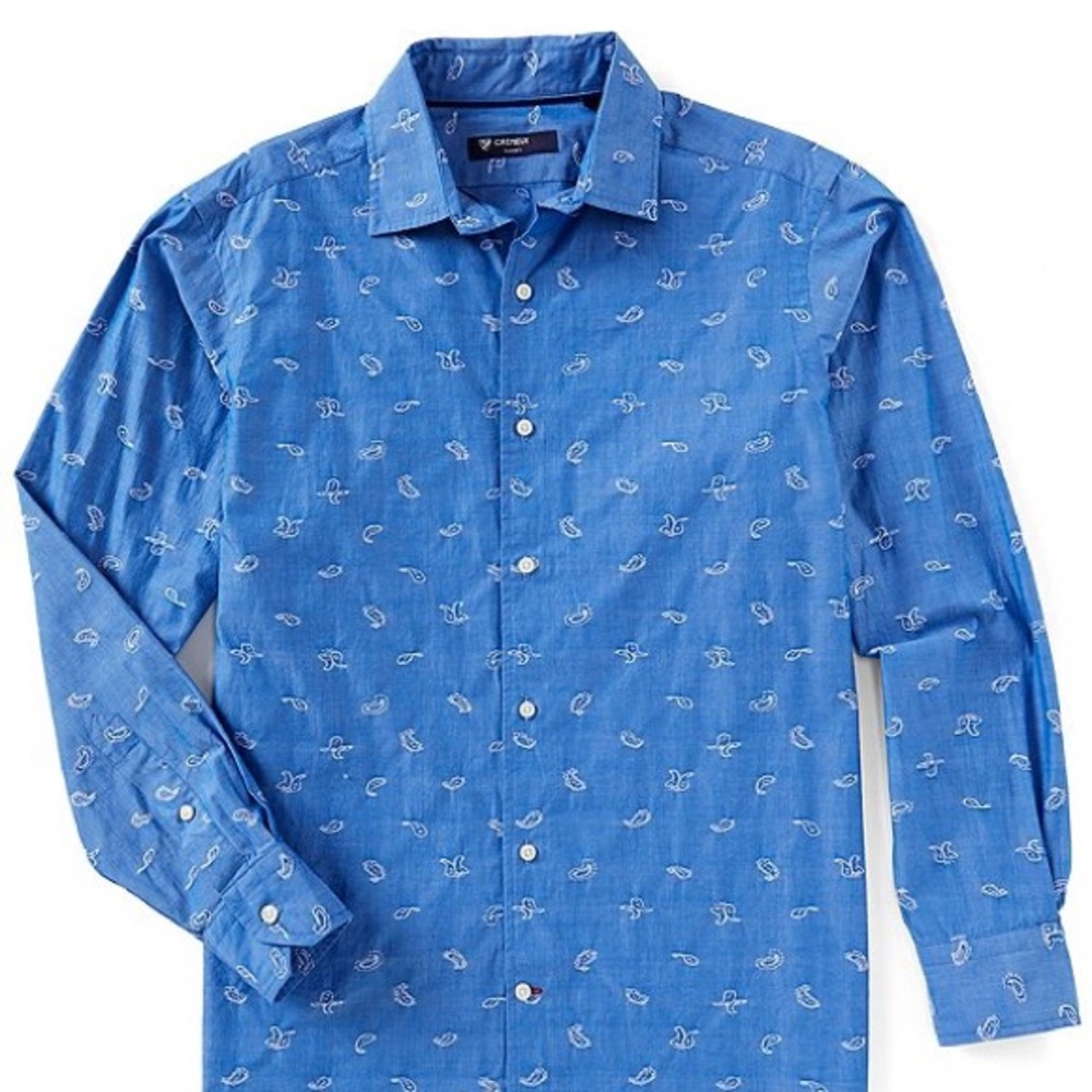 Cremieux | Paisley Print Jacquard Woven Shirt